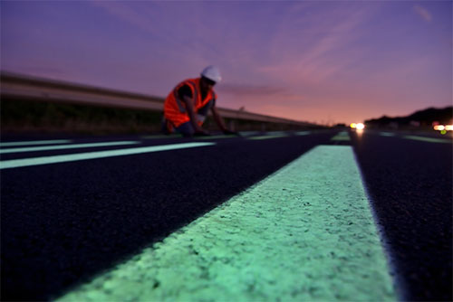 luminescent-road