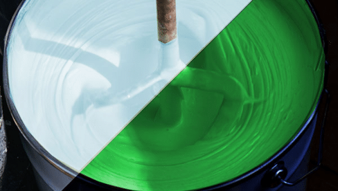 Peinture couleur blanche