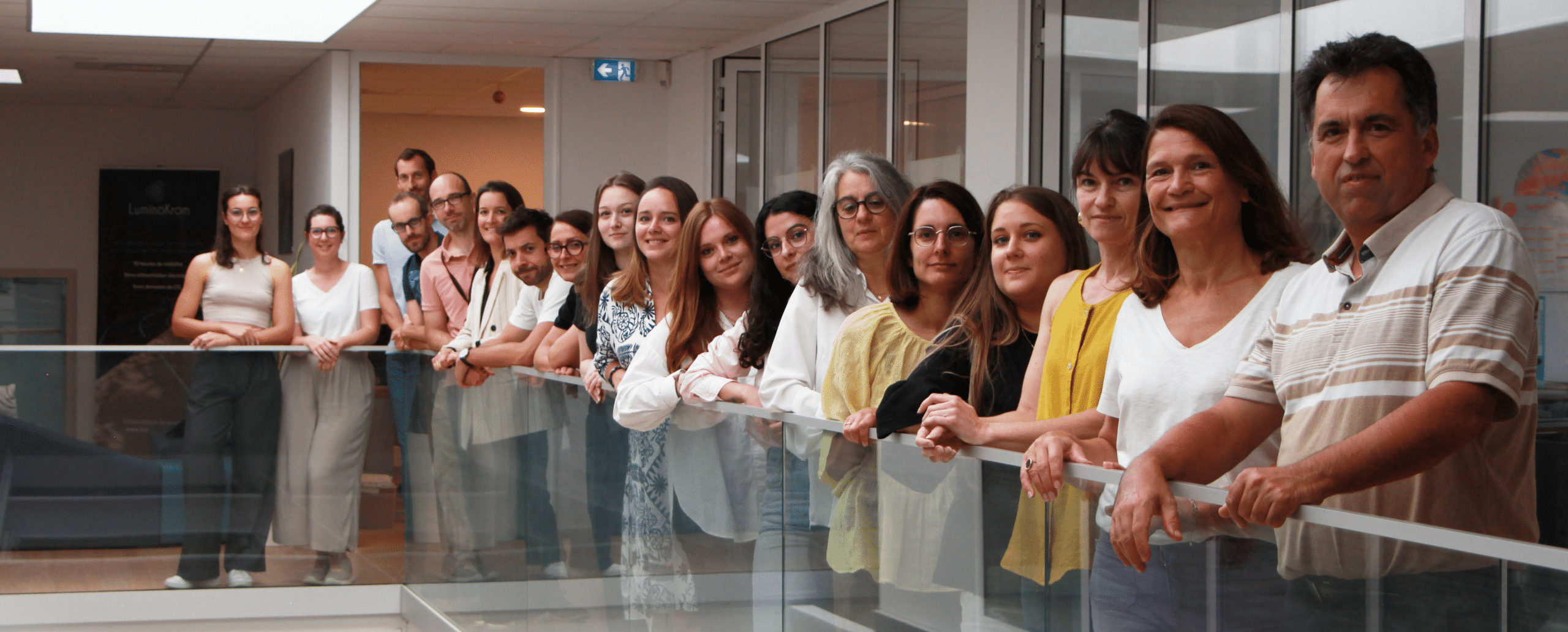 Photo équipe balustrade